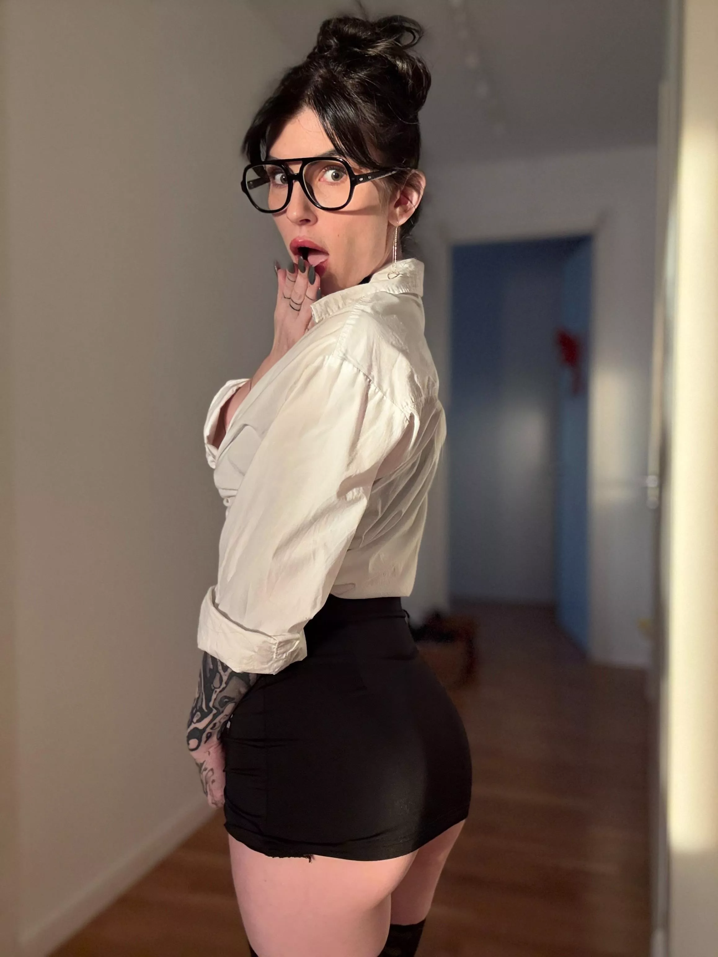 Caught a teacher at a school rave