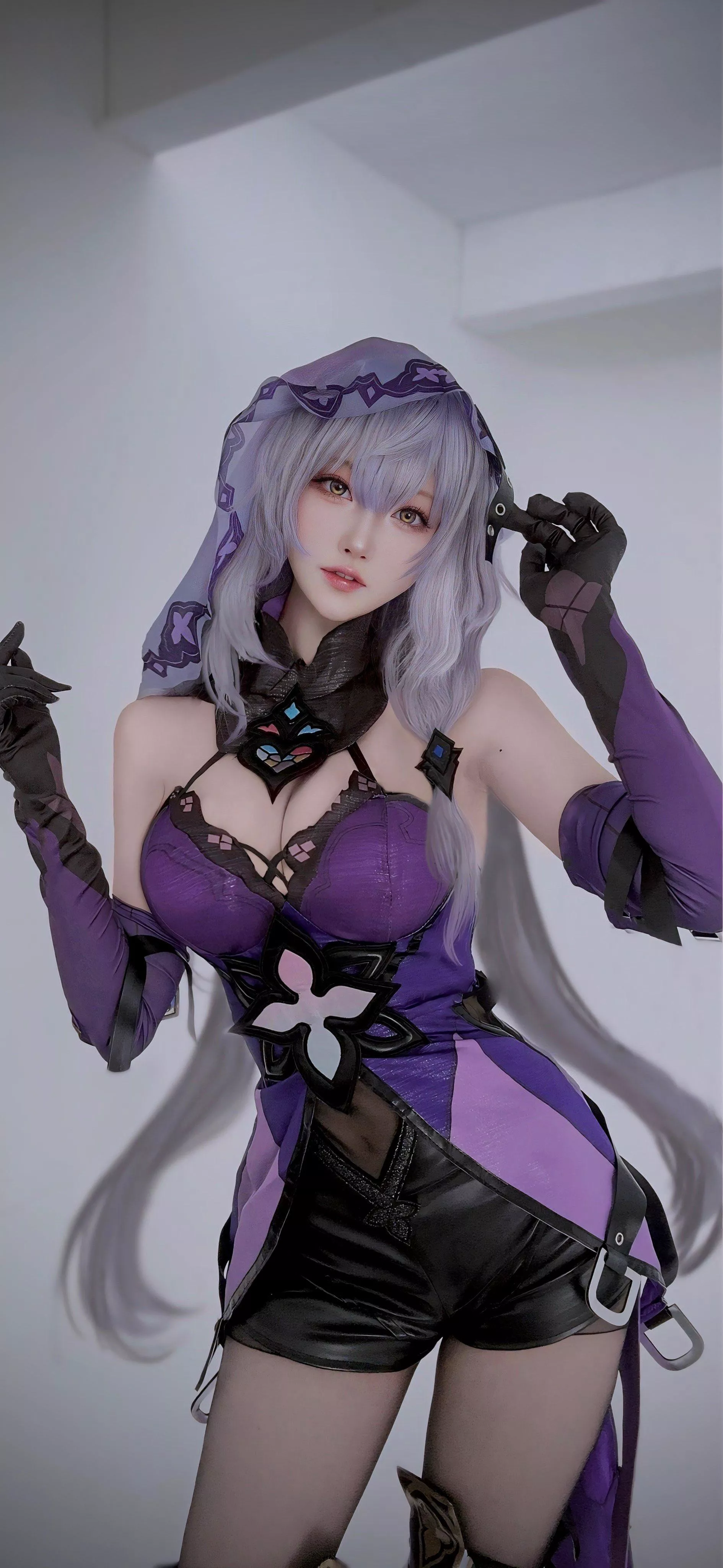 @Chocolat_cos0 Black Swan Honkai Star Rail Cosplay