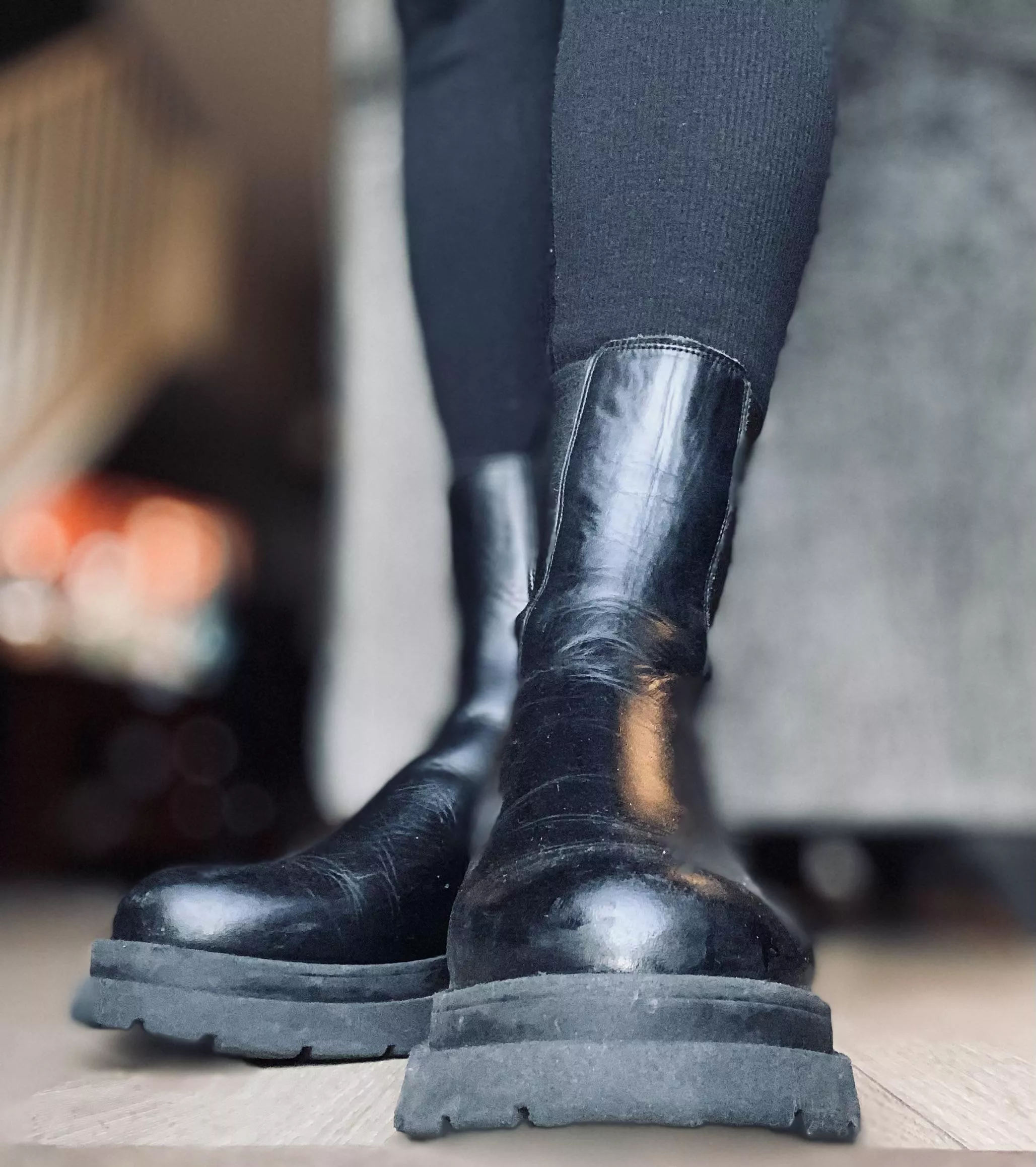 Chunky soles perfect for stomping 