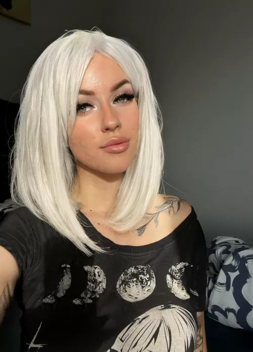 Daddy did you like this hair color?