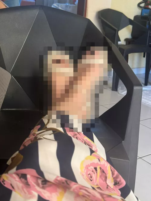 Do want to see how much these sandals look good on me?