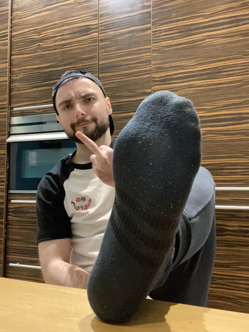 Don't like black socks? Well I'm gonna make you like them