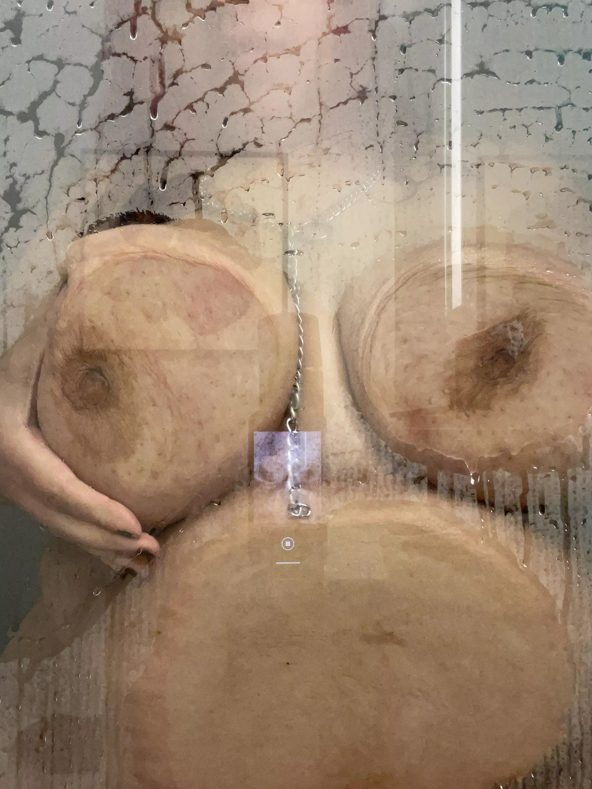 Don’t you just wanna lick the water dripping off my tits & belly 