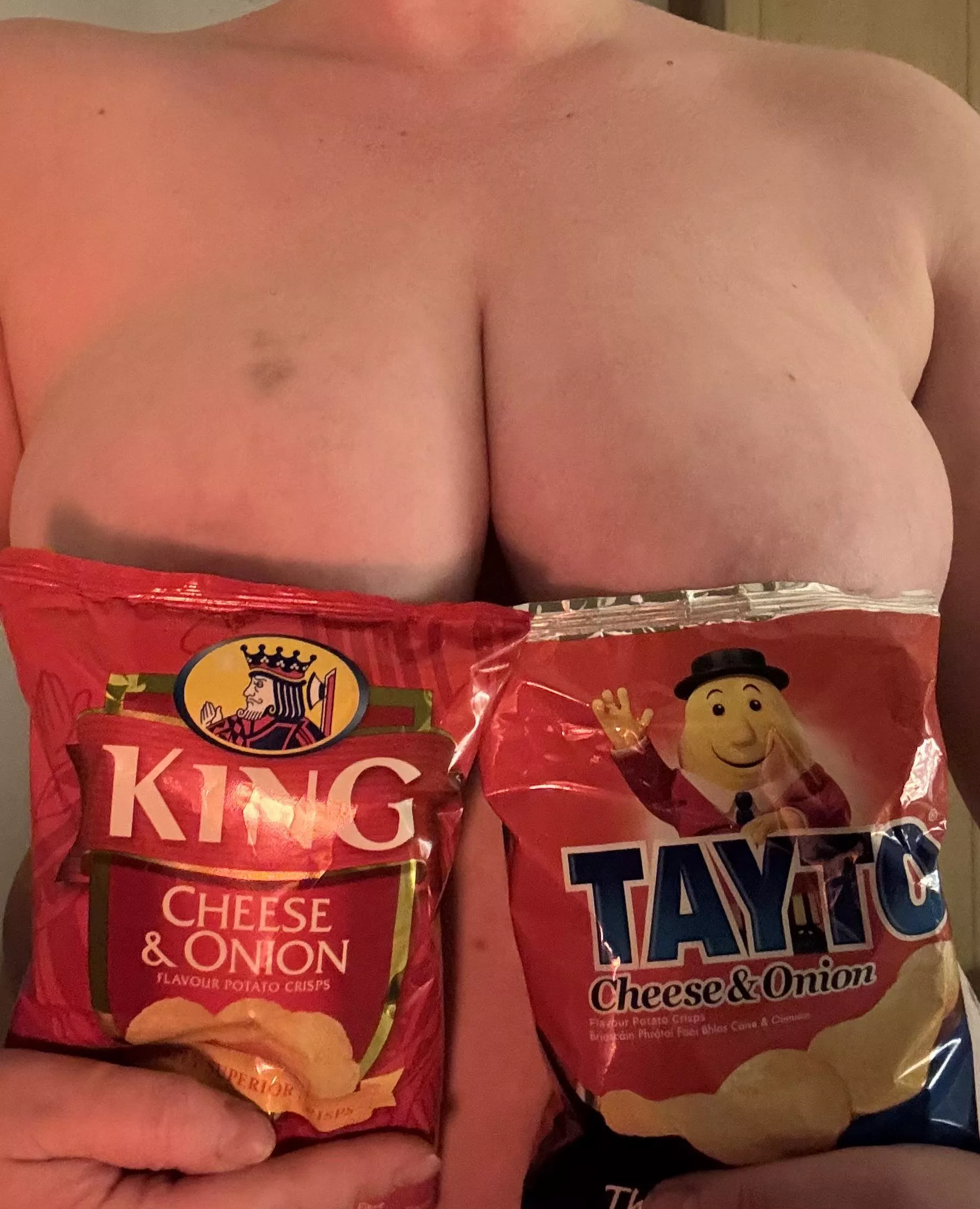 End the age old debate. Tayto or King? ☘️ 