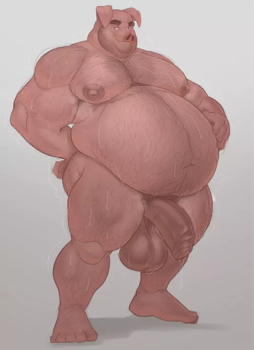 Fat Sweaty Pig (Gabfba)