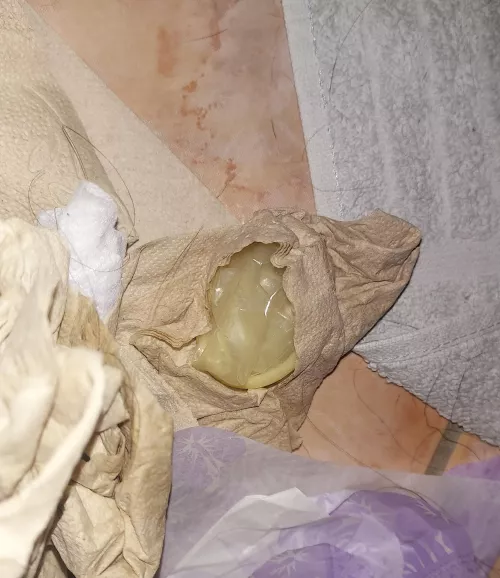 Found this in the bathroom trash - not mine!