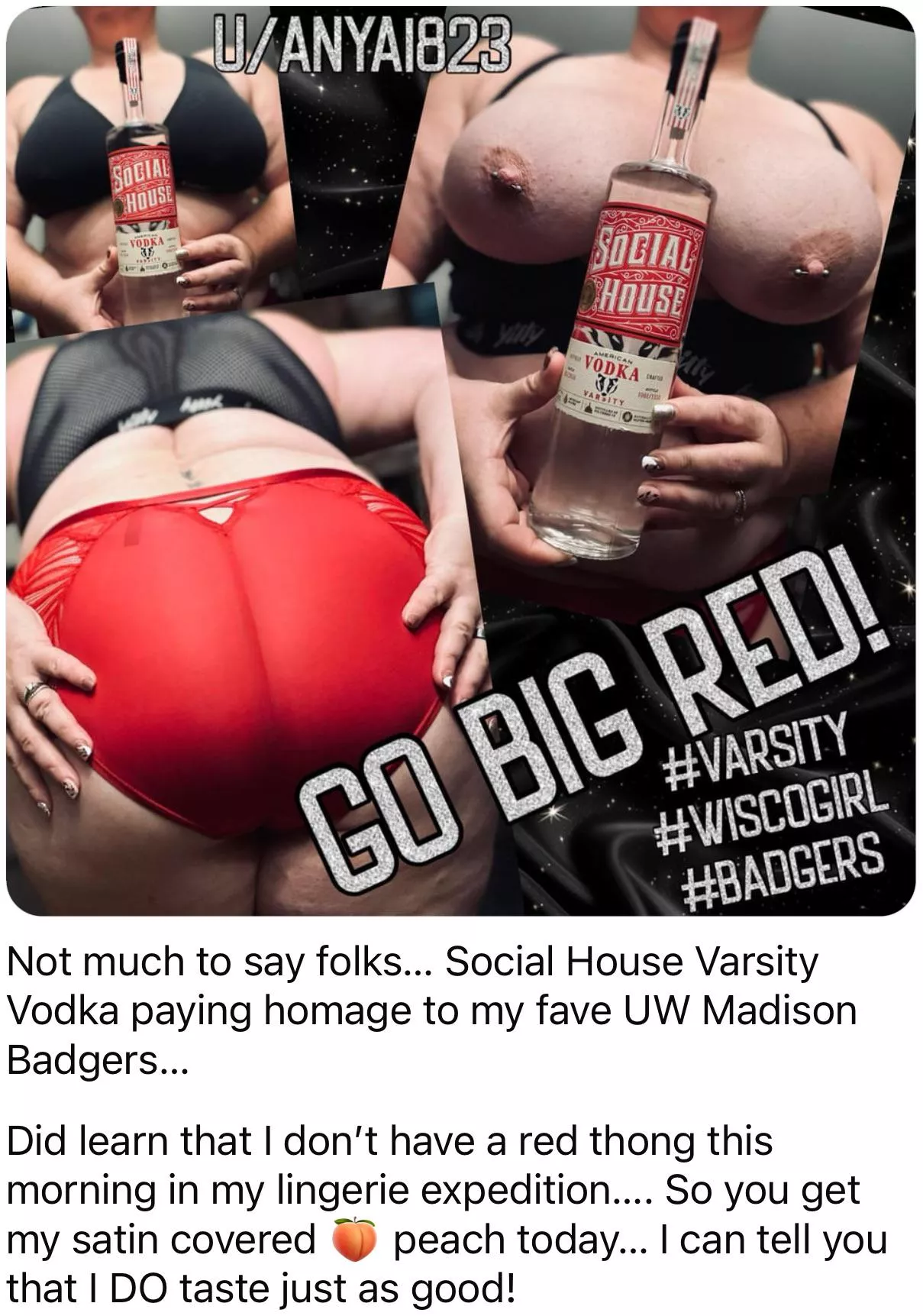 Go Big Red! #wiscogirl