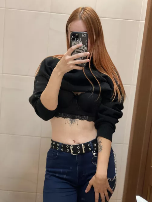 I bought myself a new bra, how do you like it