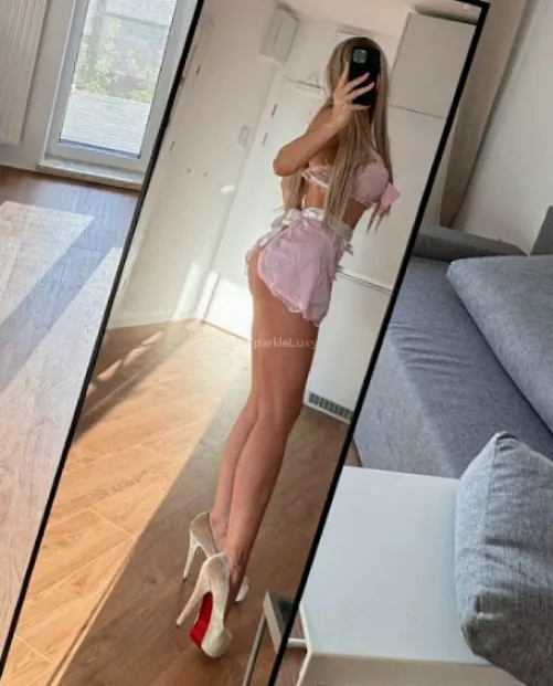 I enjoy it from the back