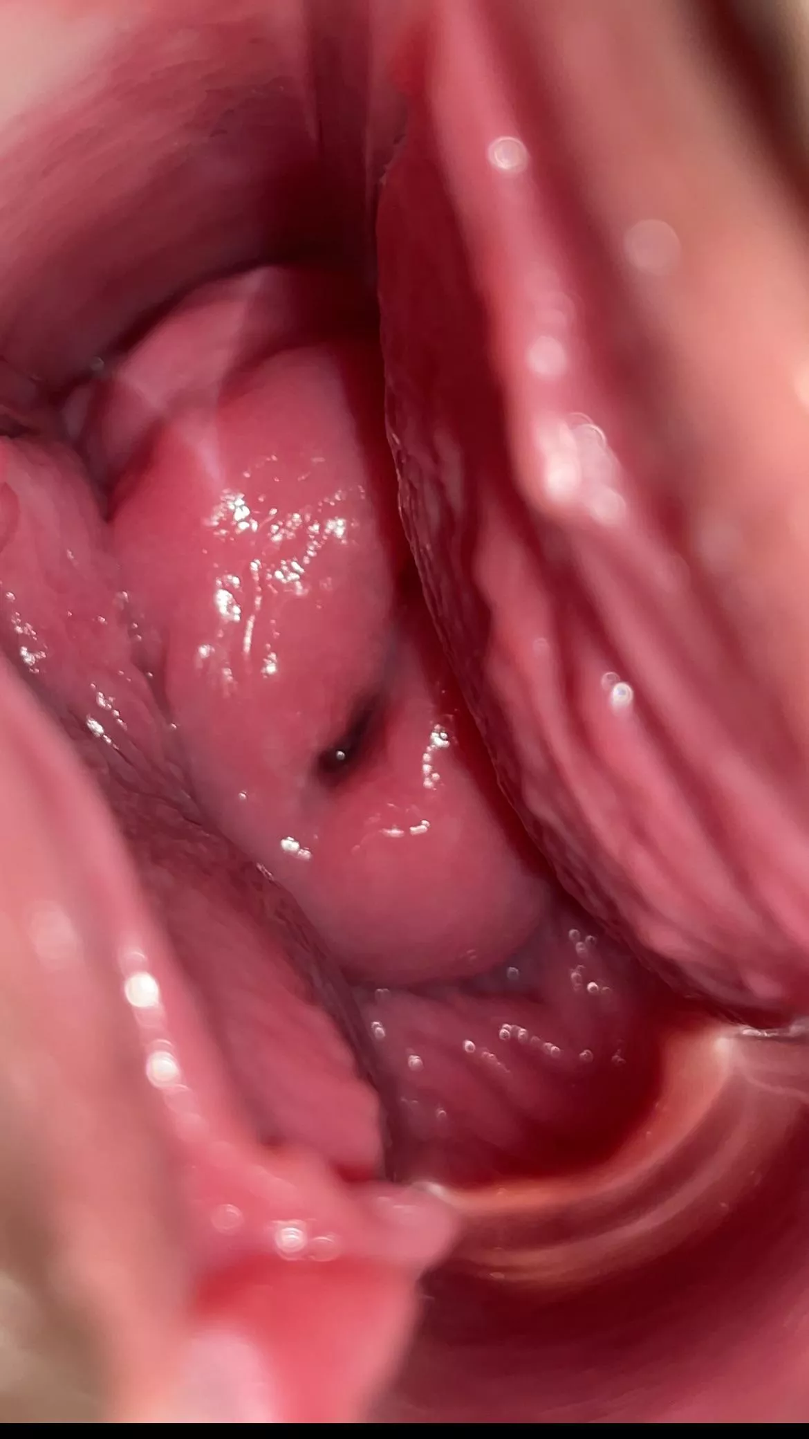 I want to feel someone’s cum on my cervix so bad 