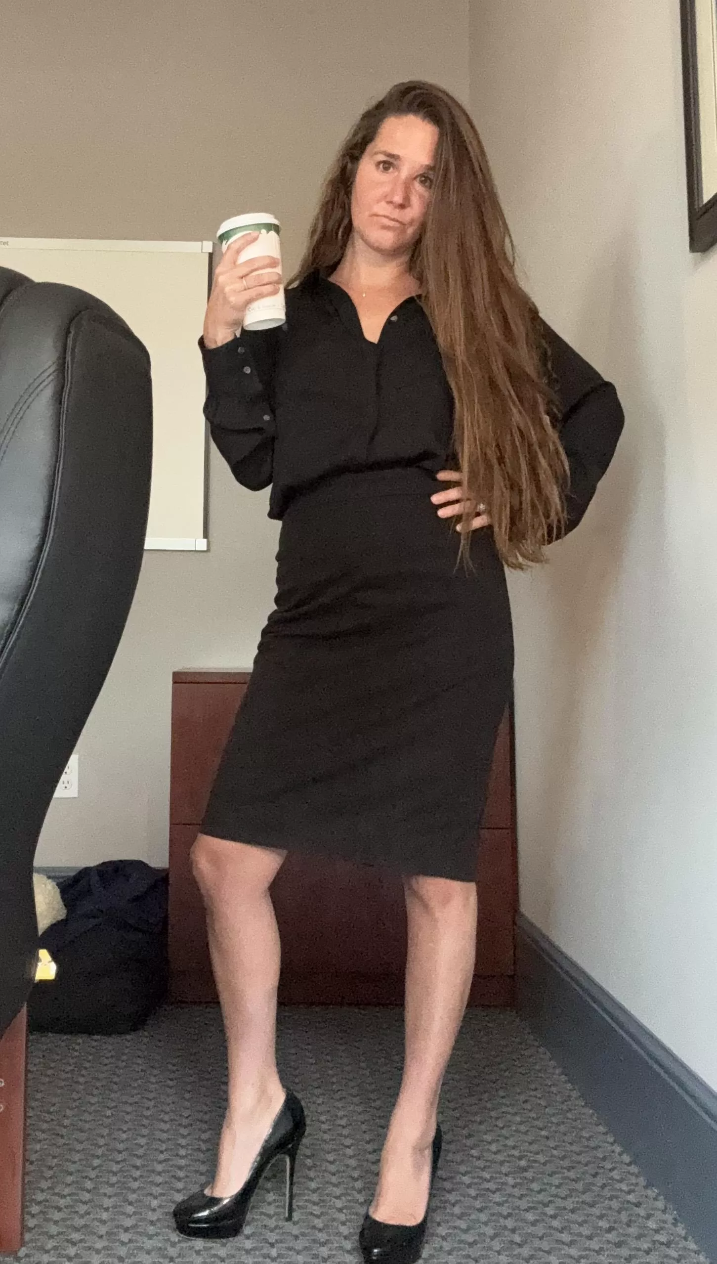 I'm the favorite secretary of my boss, i think you know why