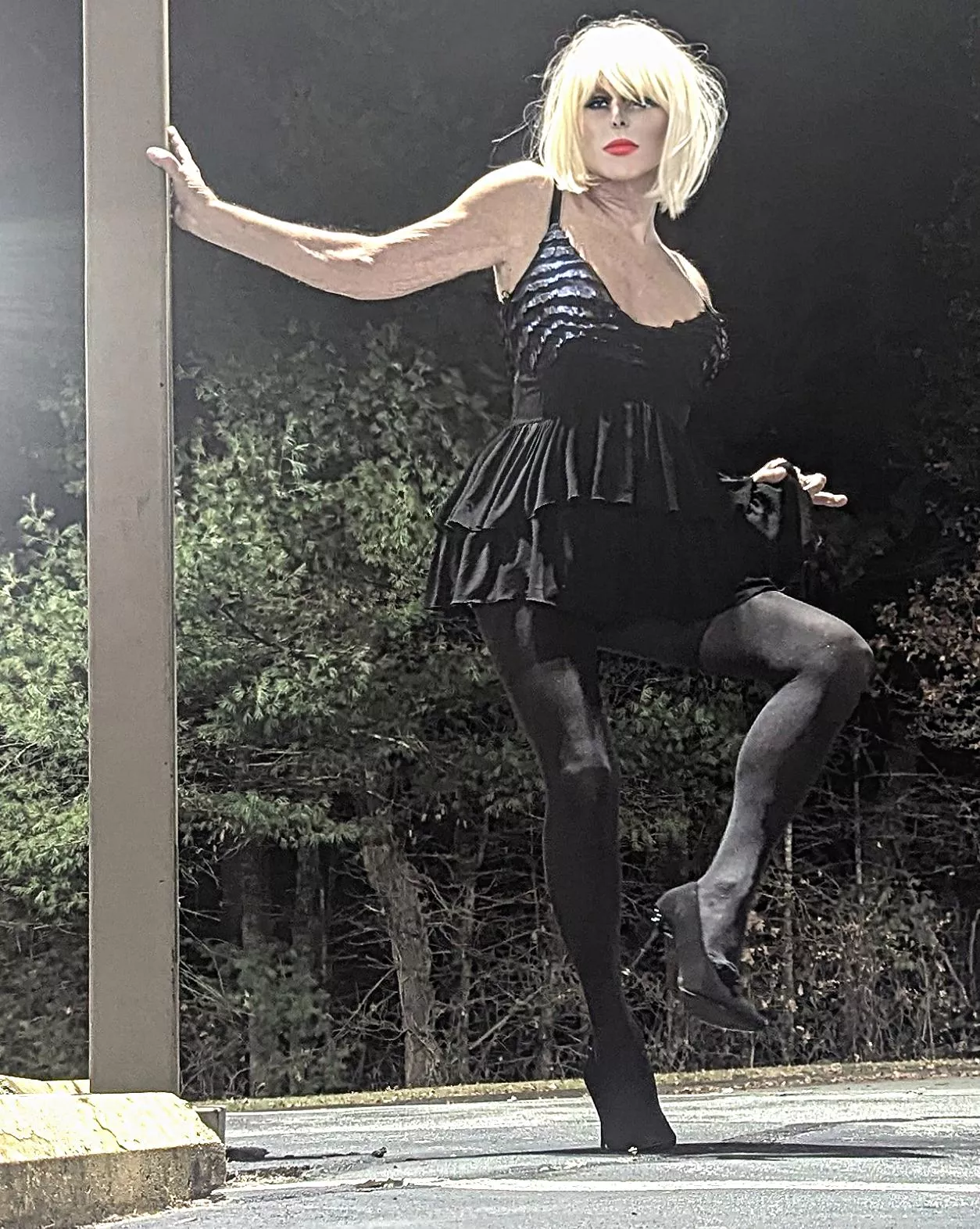 In the parking lot at Videoxtra Raynham. Come and meet me.