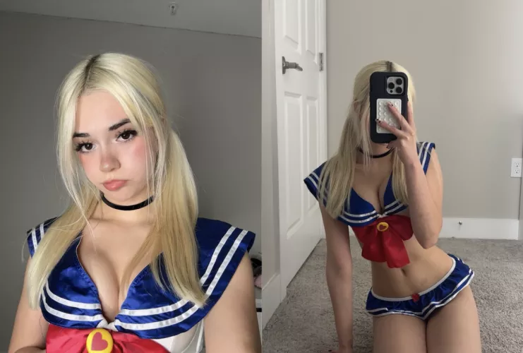Jessie Rae (me) as Sailor Moon <3
