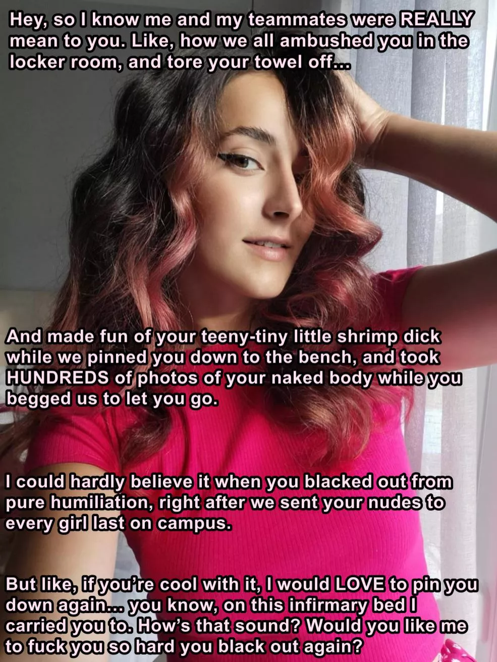 Miremi137 - I Know We Bullied, Stripped, and Brutally Humiliated You, But…