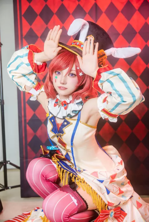 @Moe0604_goofy - Love Live Nishikino Maki ~Circus Cosplay