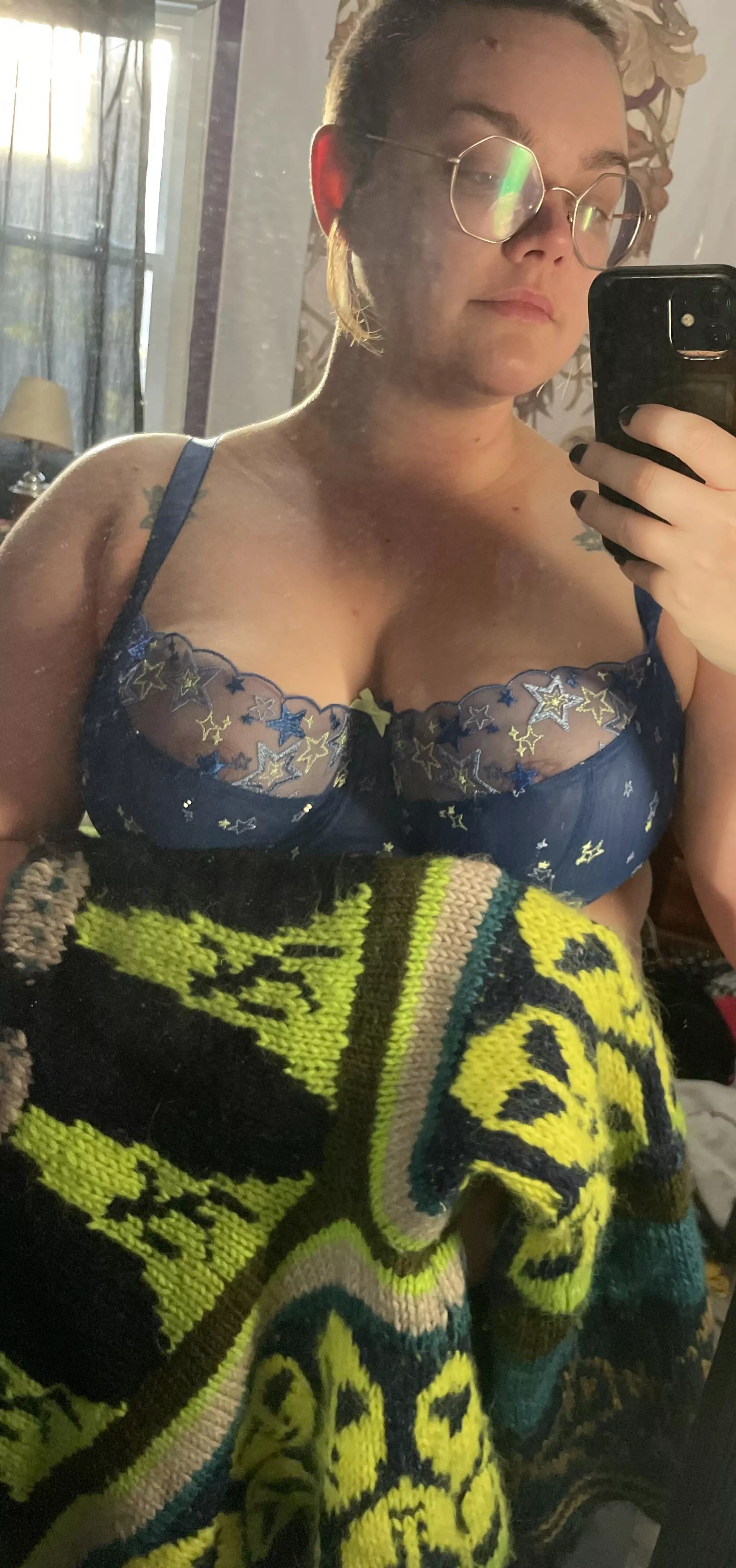 My clients won't know my sweater matches my bra, but Reddit and I will know 😘