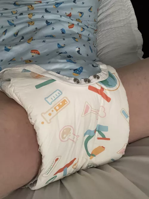 New diapers been waiting a week for them..