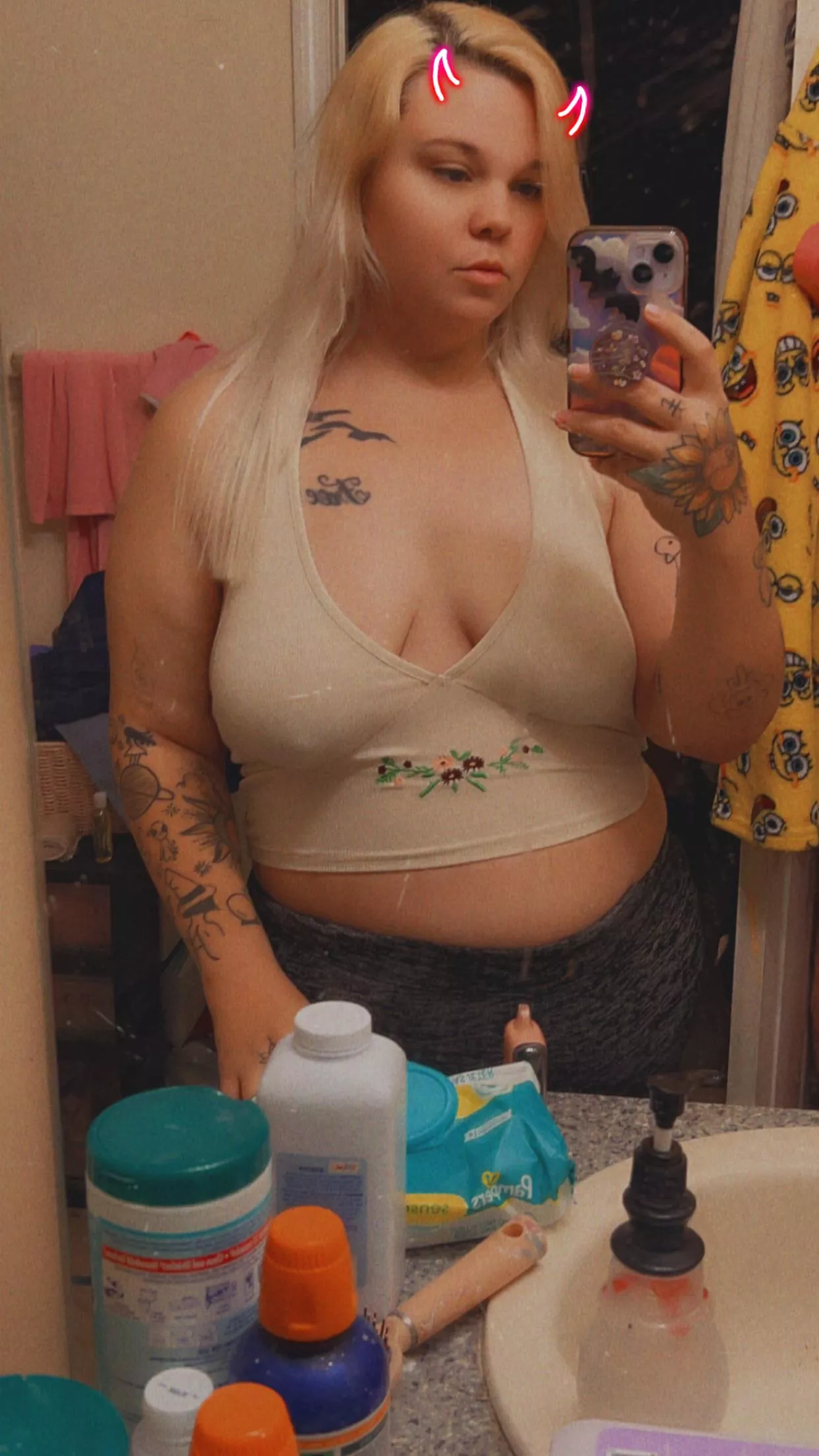 No bra everyday 💋