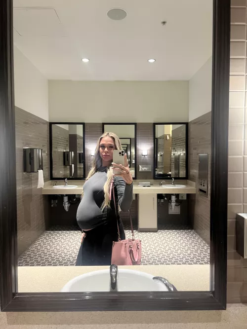 out and about with the bump out 