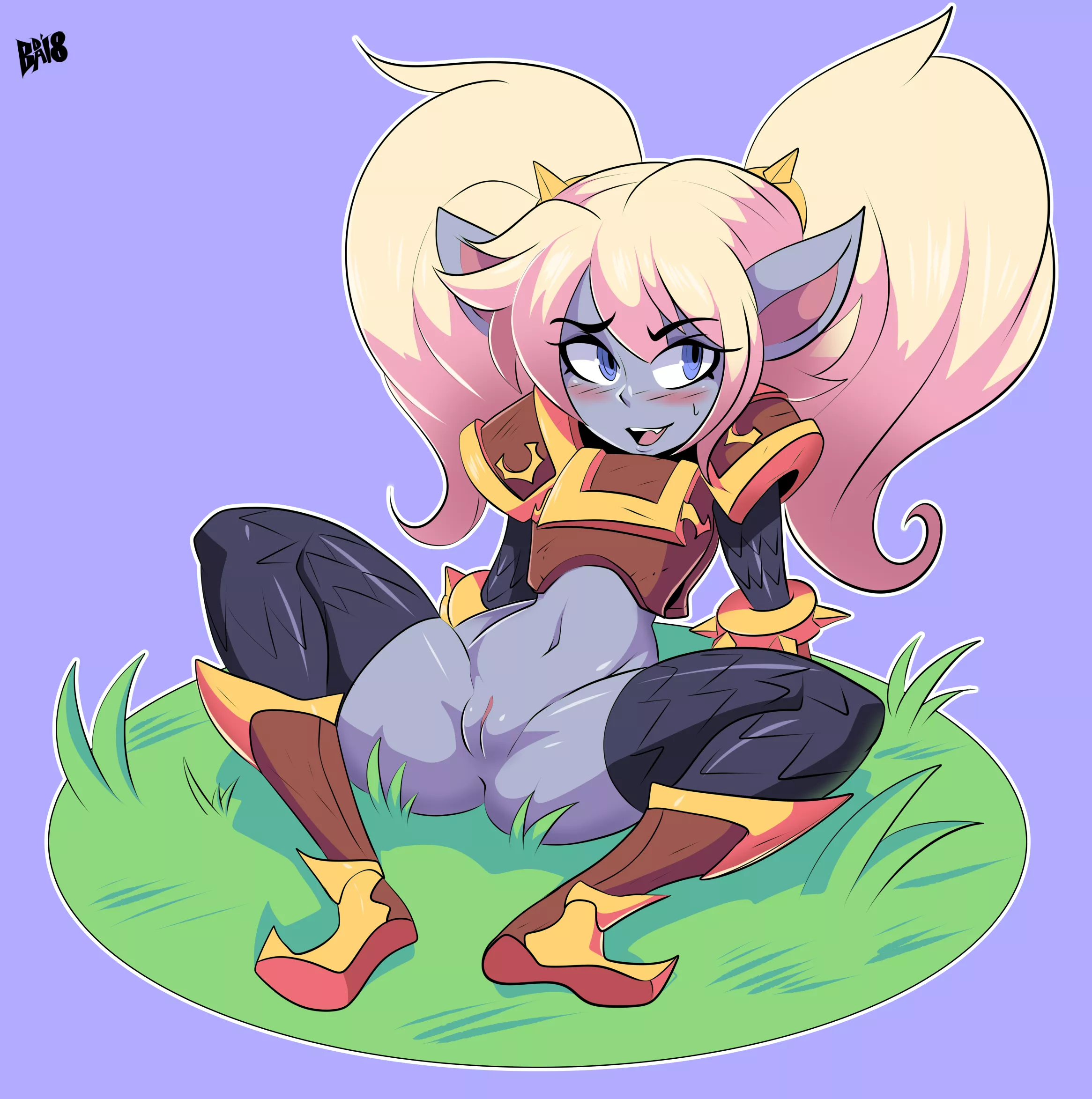 Poppy in the grass (BigDeadAlive)