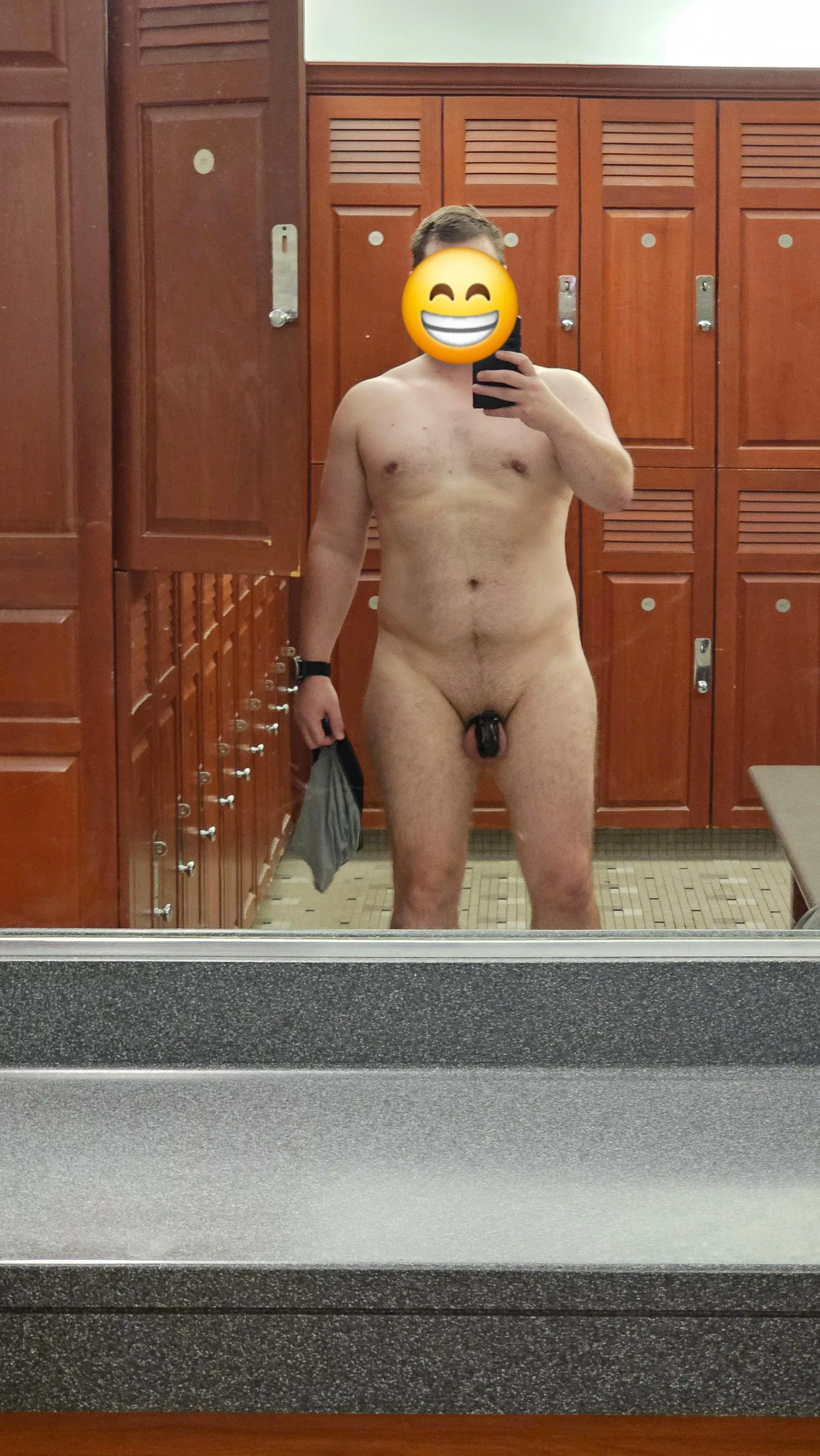 Quick locker room pic