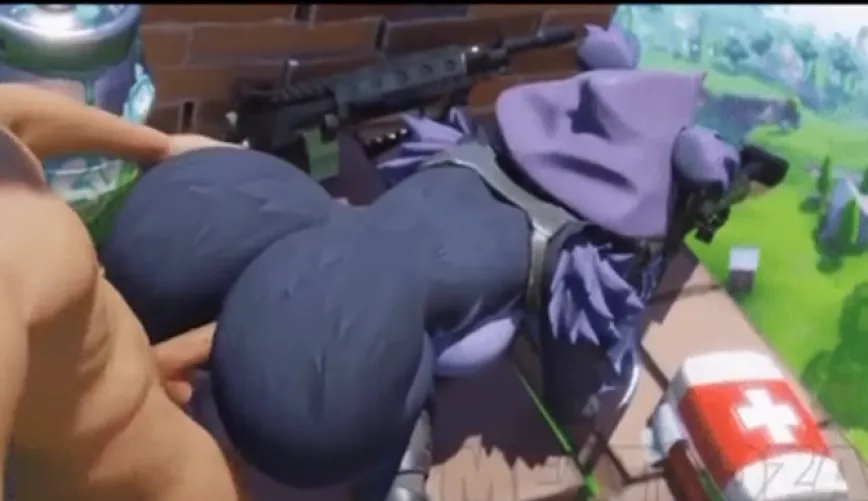 Raven team leader doggystyle animation
