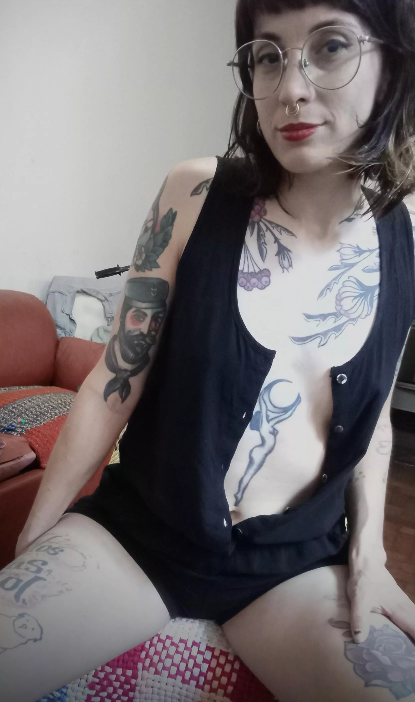 Should i continue taking my clothes off?