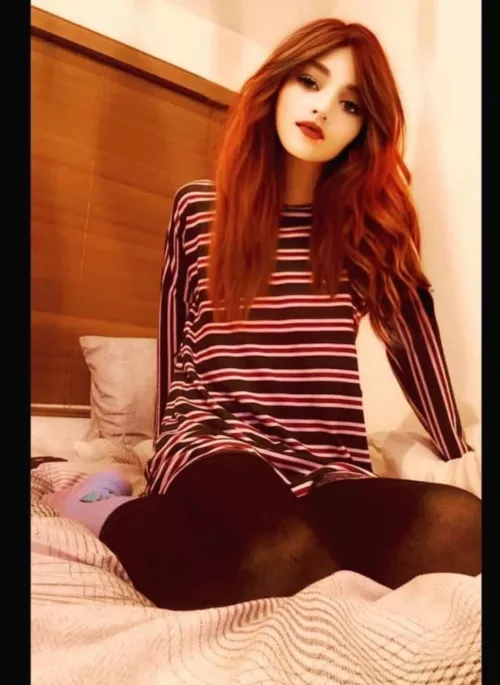 Sissy ready for bed (faceapp)