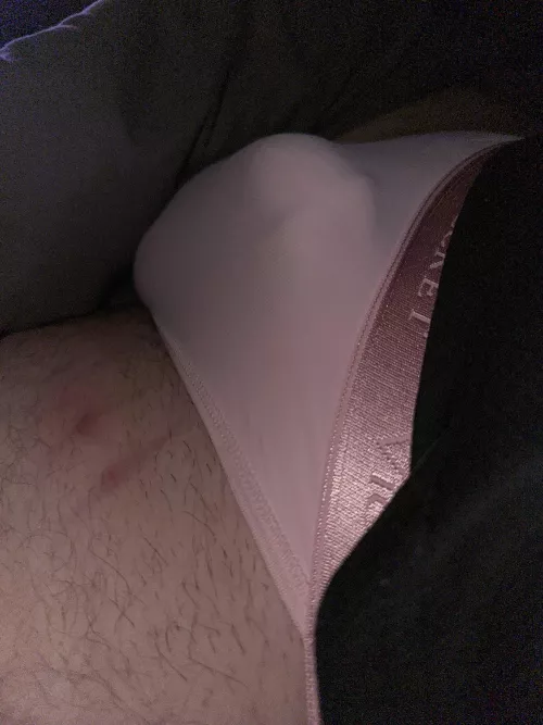 Something about a shirt and panties for pjs that just excites me! 😍😘