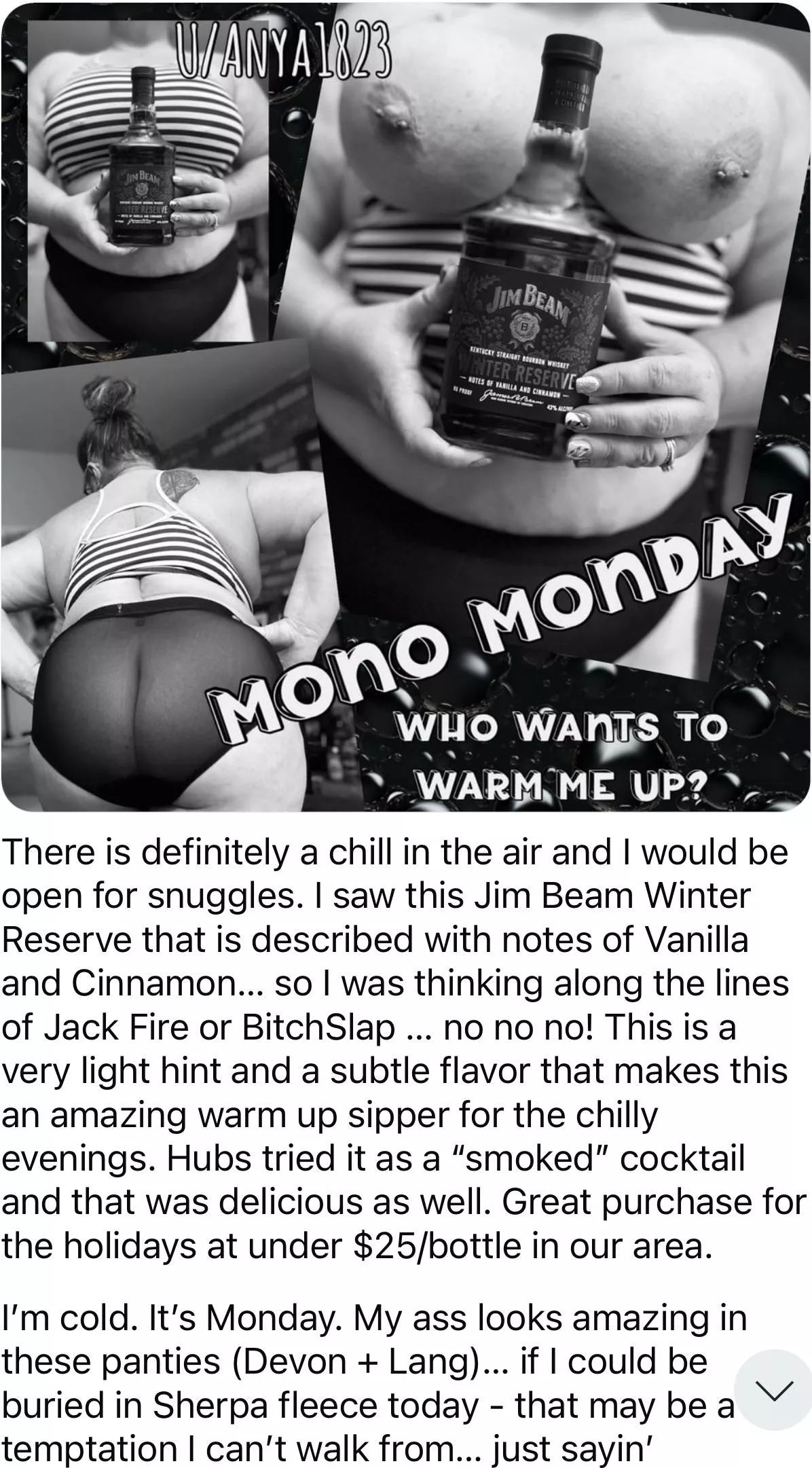 Take an edge off the chill… 