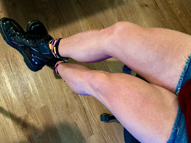 There's a reason she never skips leg day