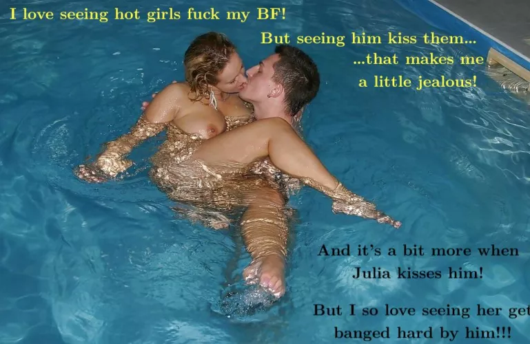 They love to kiss and fuck in front of me!