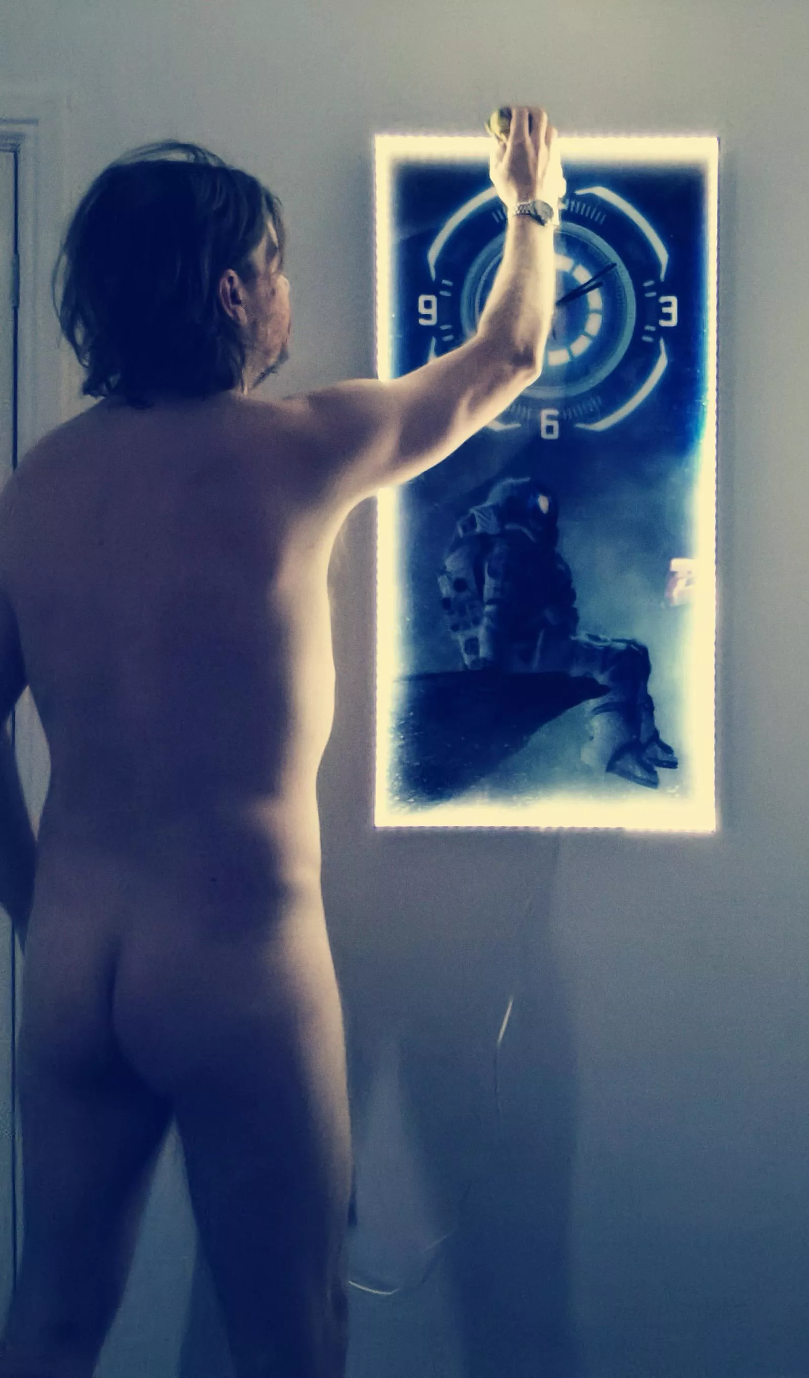 Thinking that my clock needs a bit of a polish 