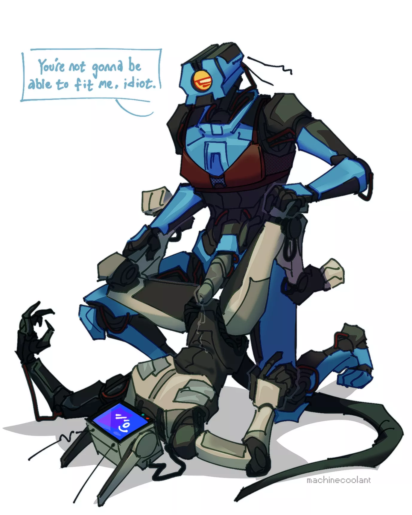 tight fit (machinecoolant) [MM]