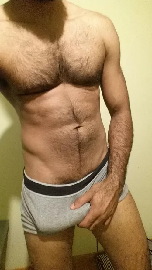 When I get hard.... it's difficult to hide 