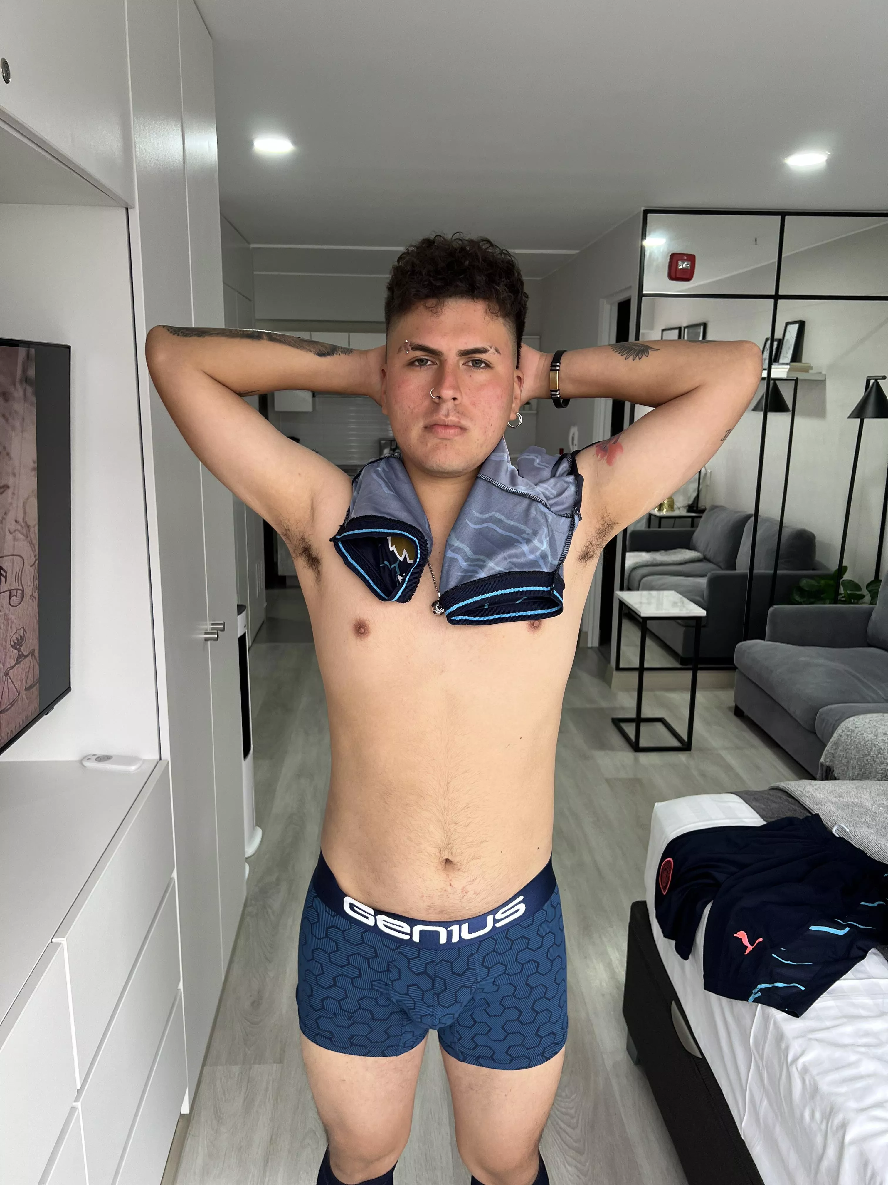 Would you dare to taste my soccer player's armpit?
