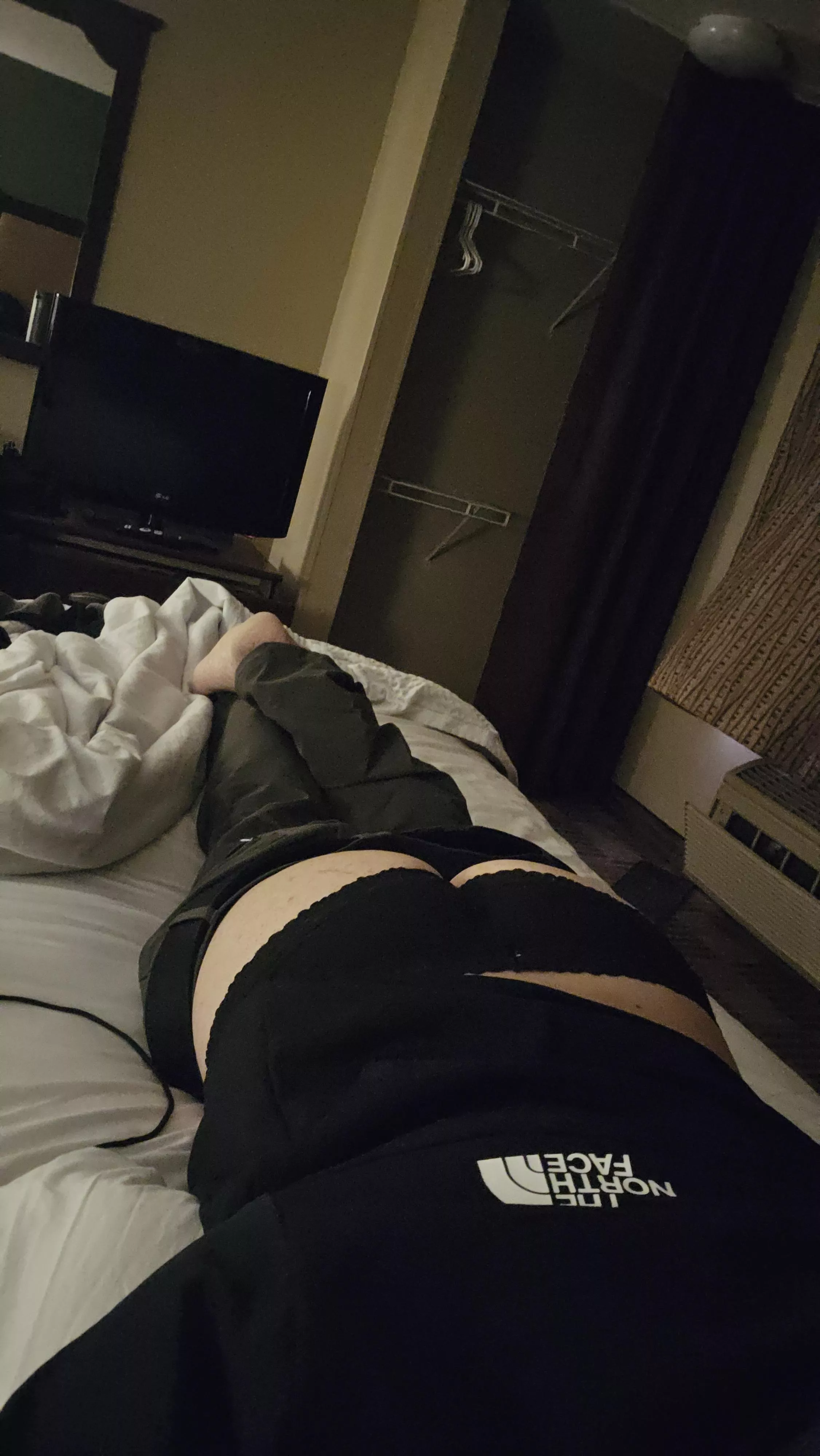 Yeah, black is better... don't you think? -straight blue collar man. 