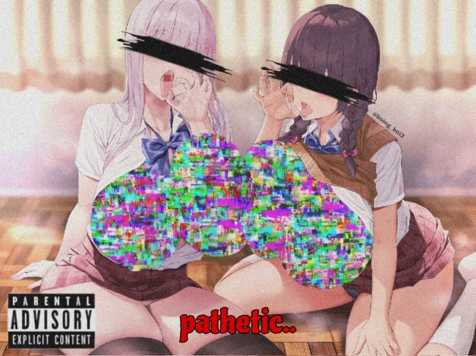 Yep, you don't have the rights to see those melons;3