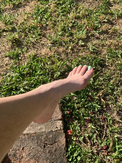 you let yourself be stepped on by these feet?