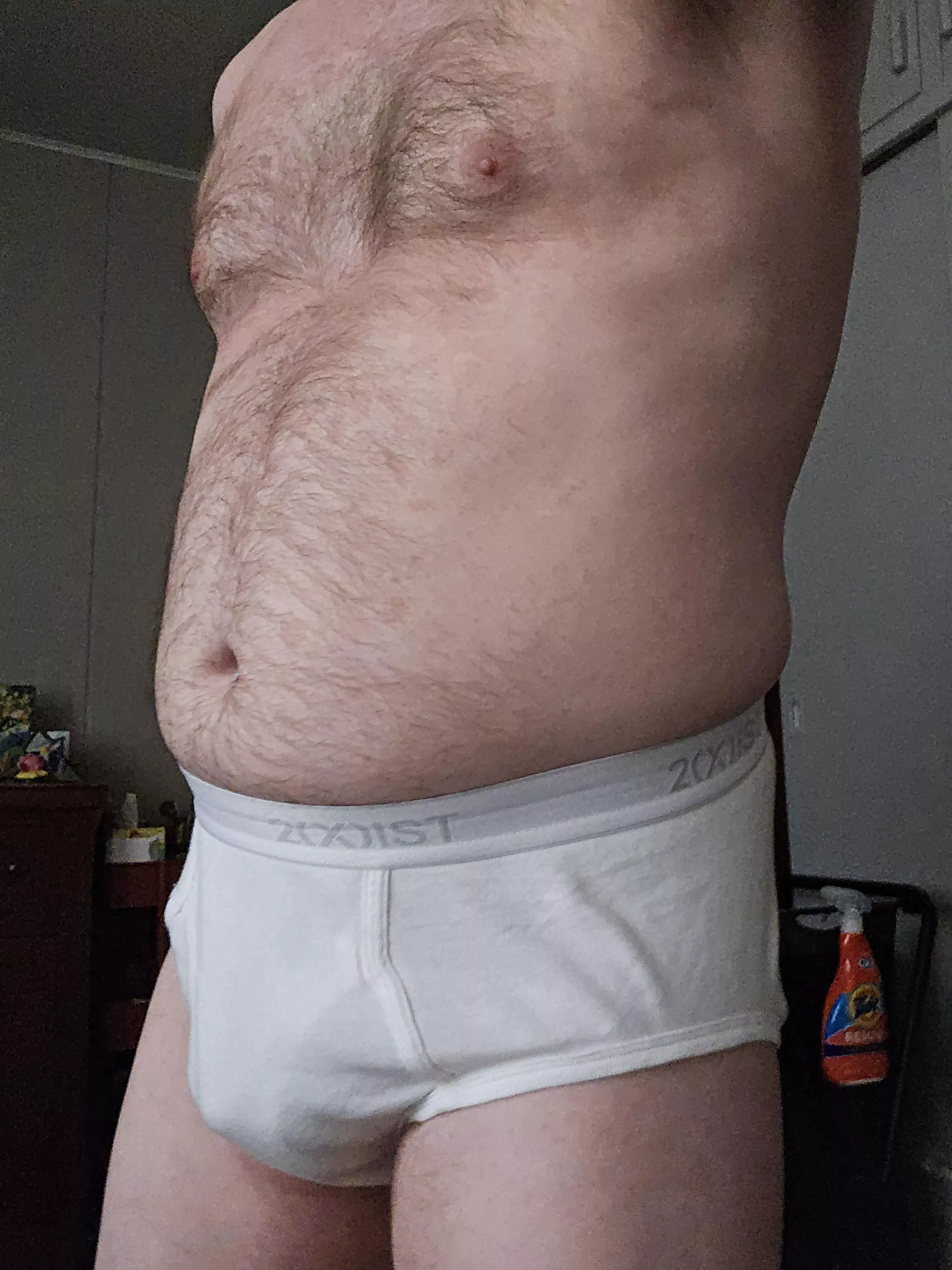 All I'm wearing while doing chores