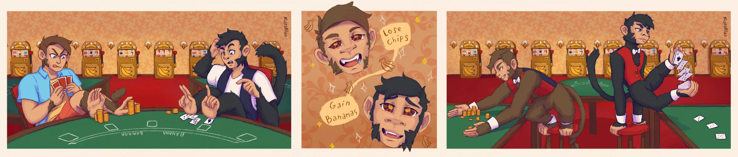 All In on Bananas by Klaraklao