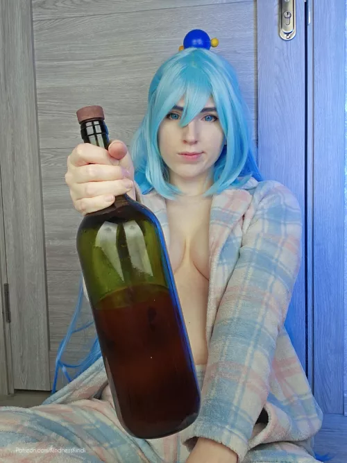 Aqua from KonoSuba by KindnessKindi 