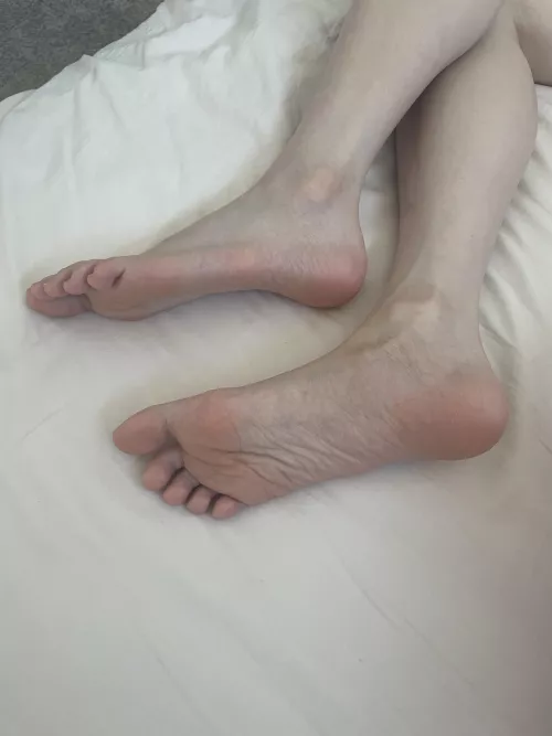Asian Wifes Sleepy Feet