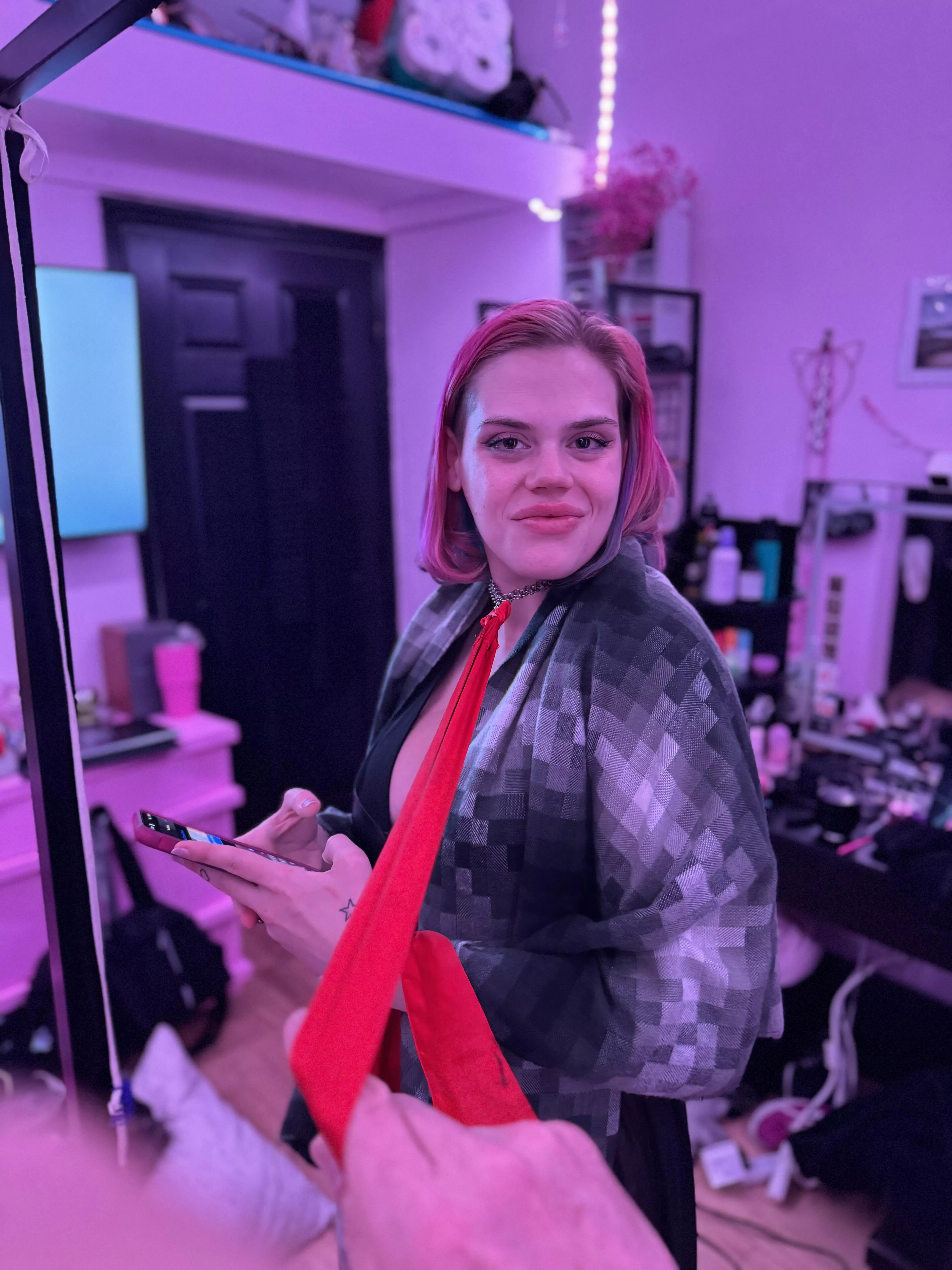 Attach a lead to my collar and I’ll follow you anywhere. 