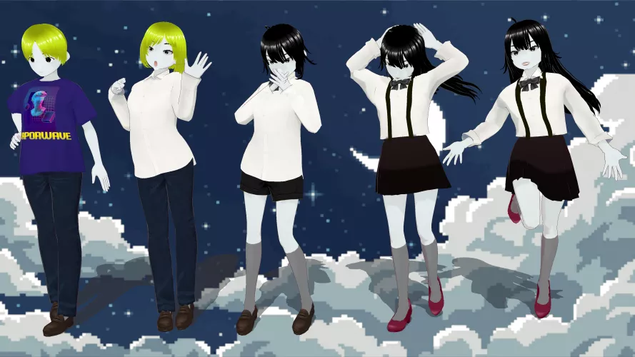 city pop transformation sequence