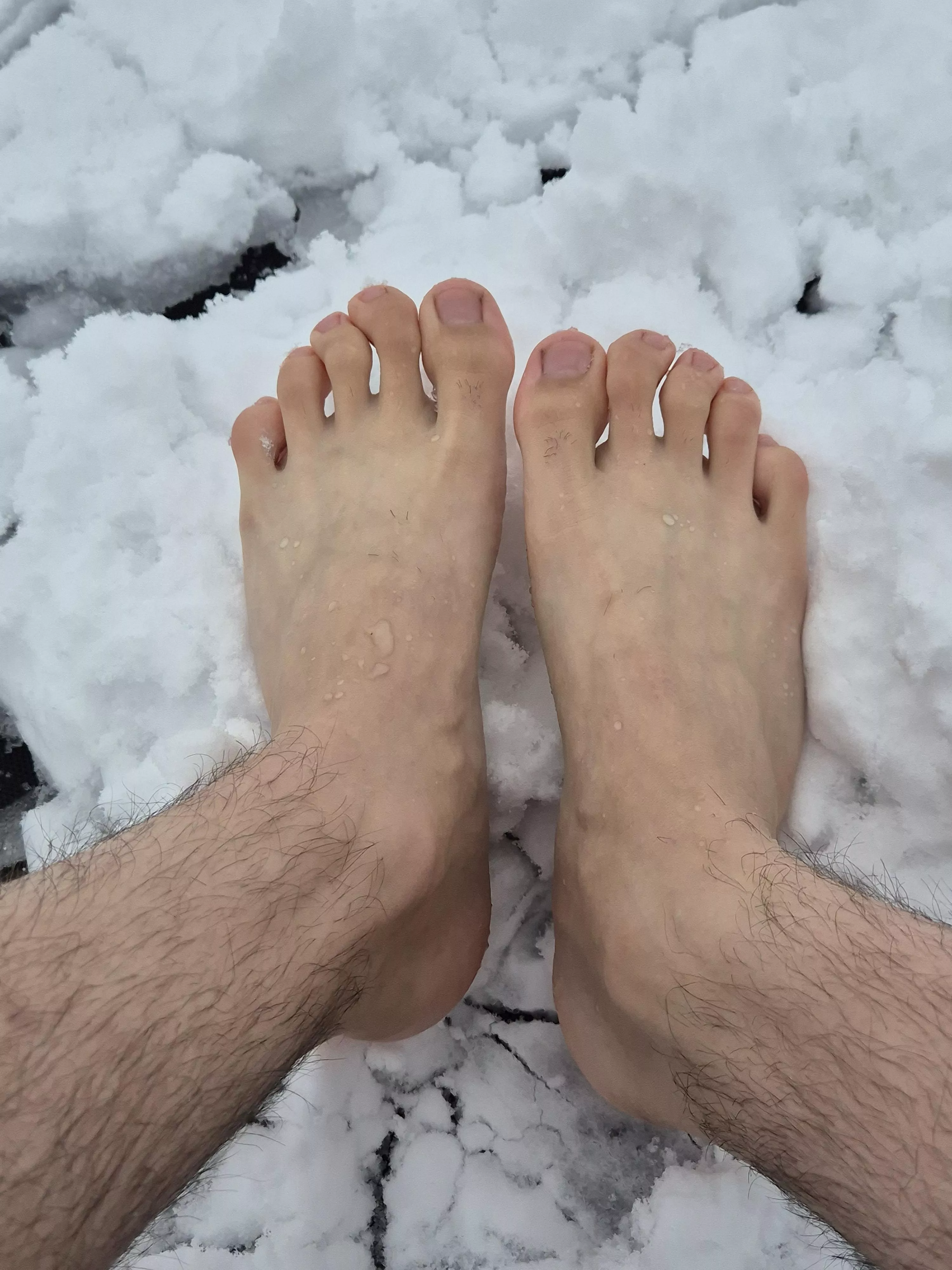 Come Join Me on a Bare feet Snow Walk ❄️