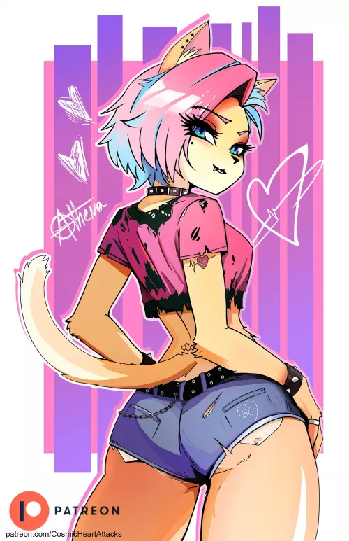 Cosmic cat Athena patreon.com/CosmicHeartAttacks