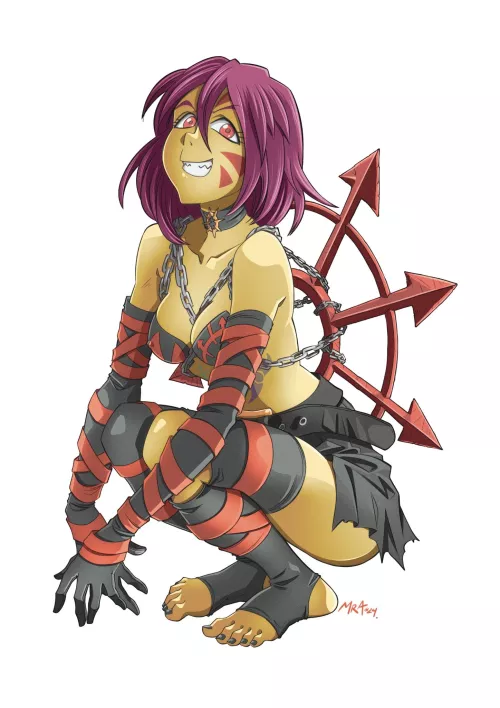 Cultist-Chan by MRA Artworks