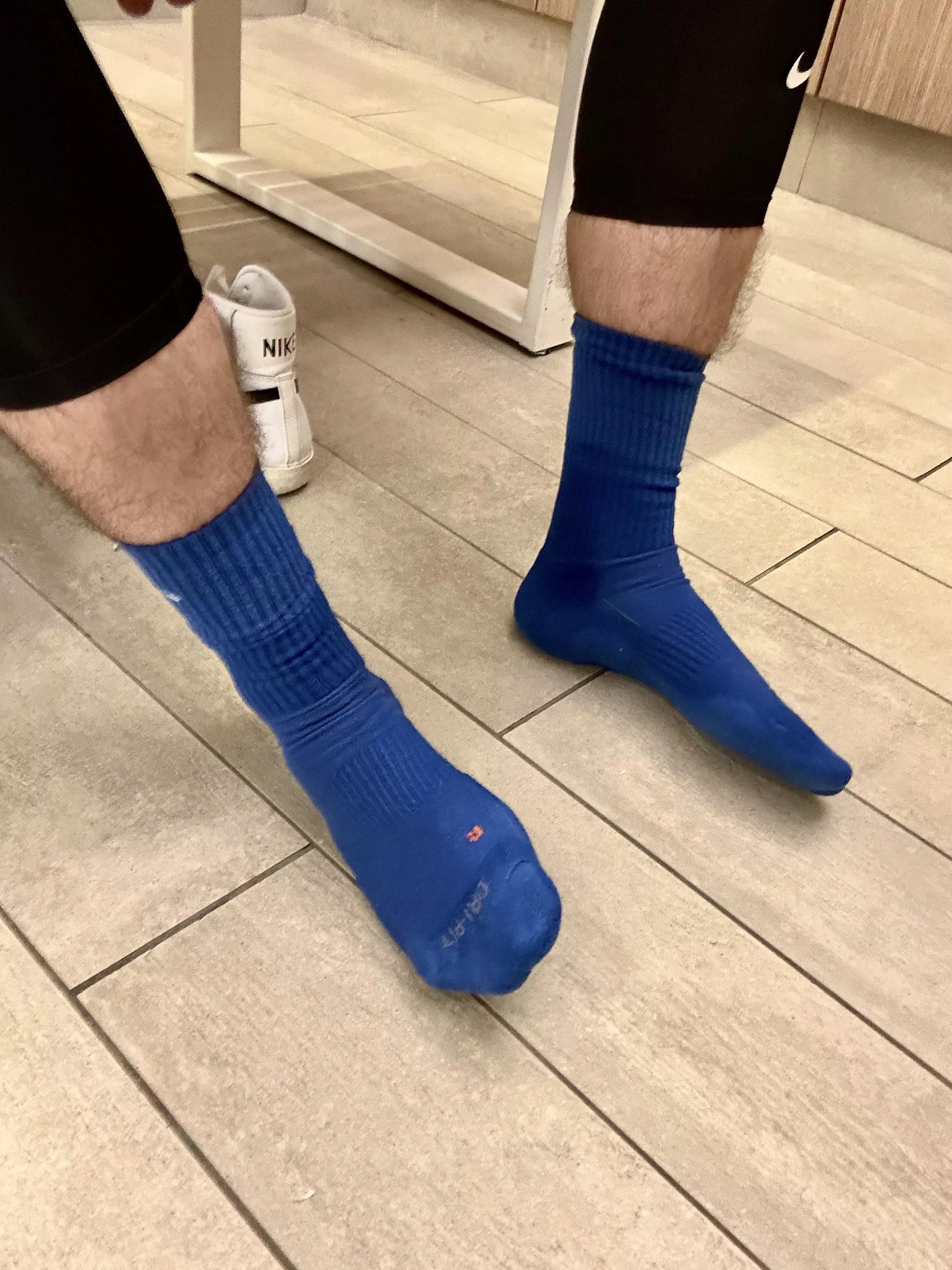 Dang these got absolutely soaked through at the gym today [28]