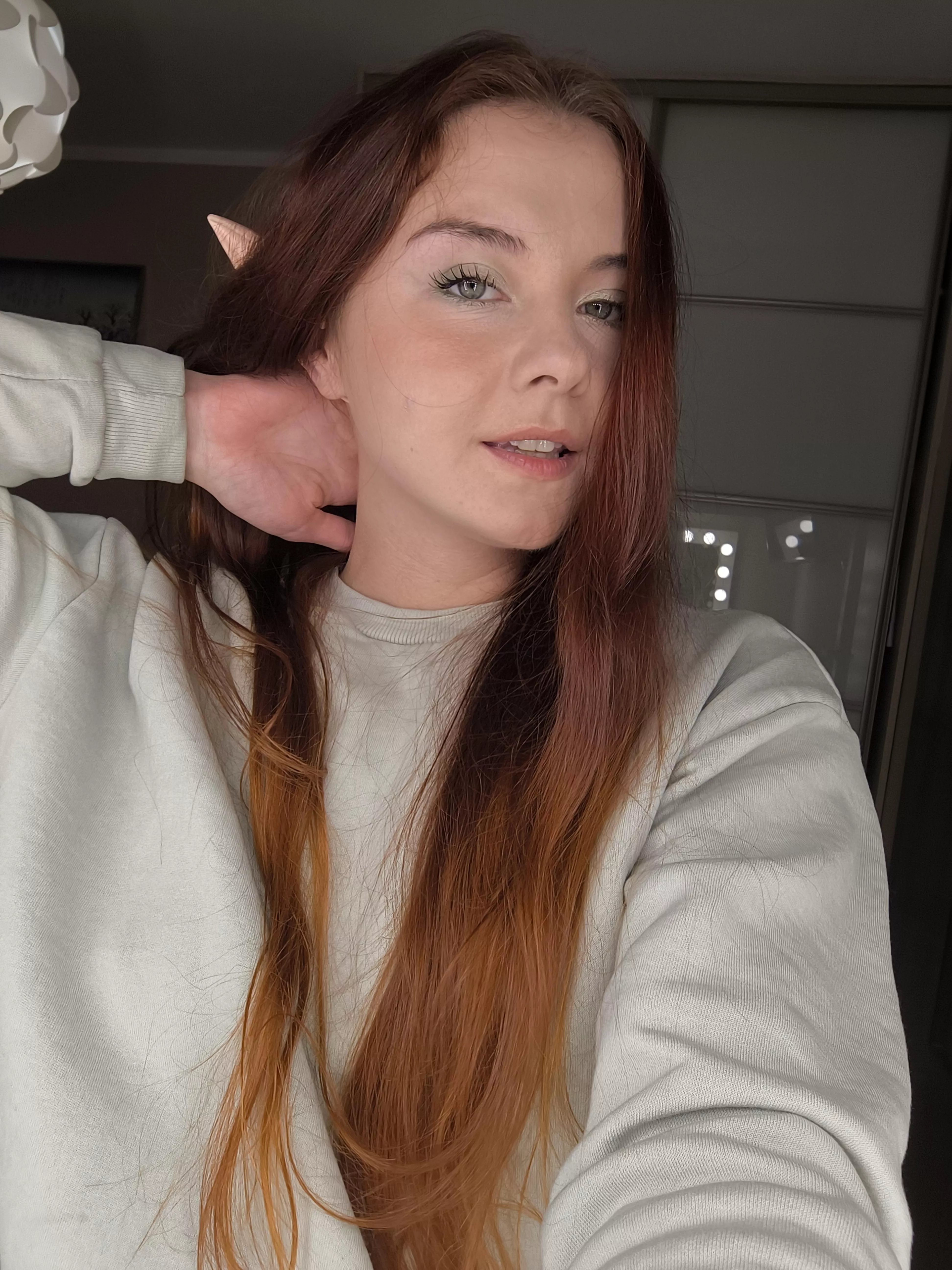 Enchanting, playful, and a little magical—channeling my inner elf vibes today.